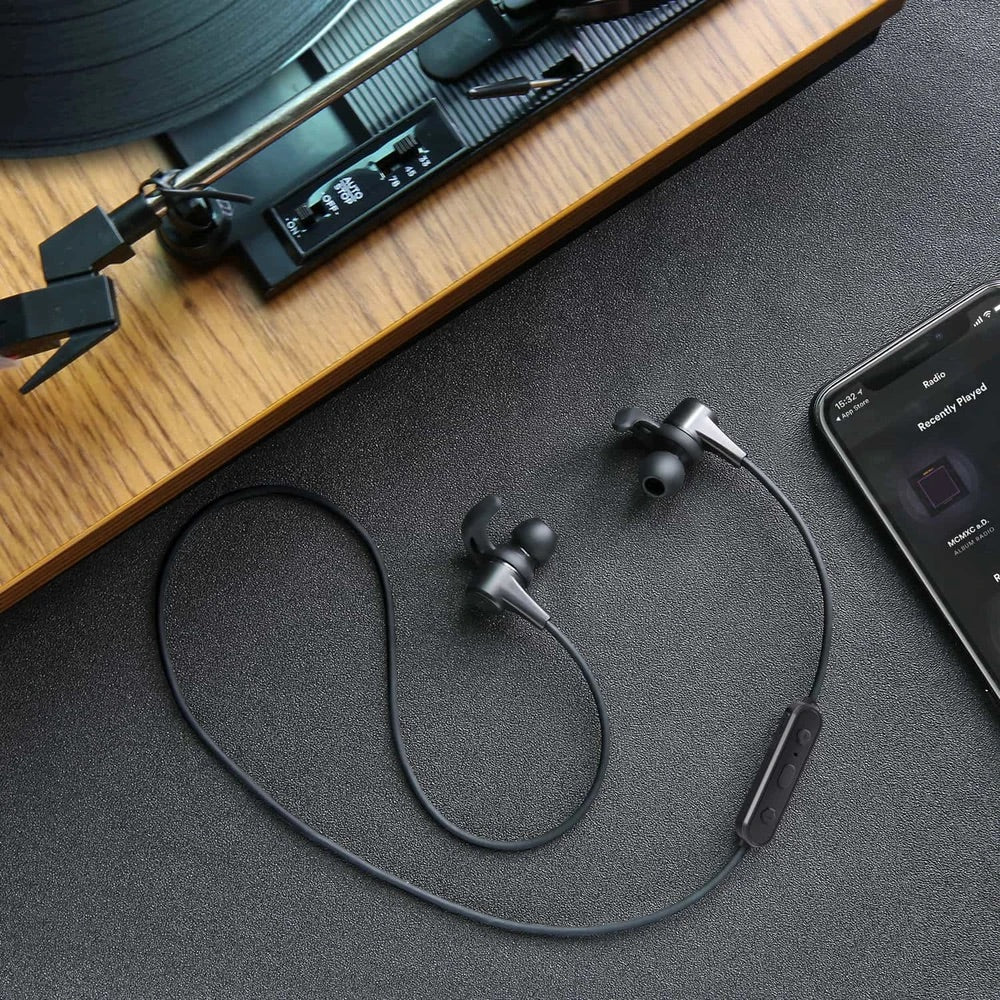 Audifonos Aukey Inalámbrico Deportivo con Clip Magnético Color Negro — foto 6