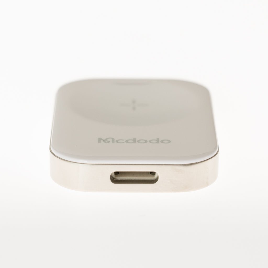 Cargador McDodo Inalámbrico Portable Wirelesfor Apple Watch Color Blanco — foto 4