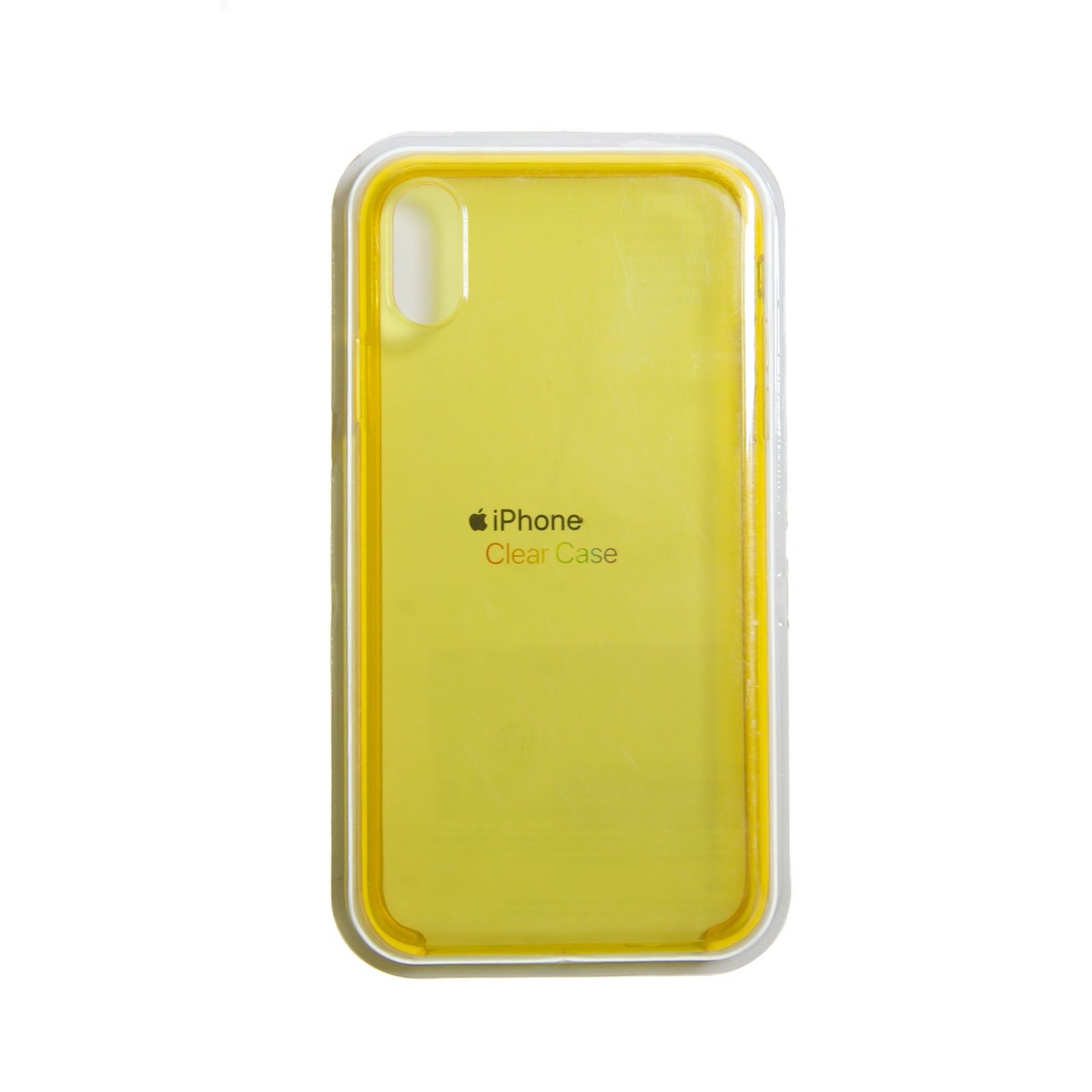 Estuche Transparente Amarillo para iPhone 6 Plus / 6s Plus