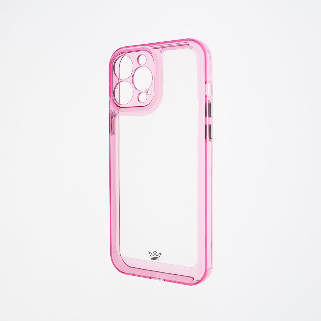Estuche Transparente El Rey para iPhone 13 Pro Max - Rosado — foto 2