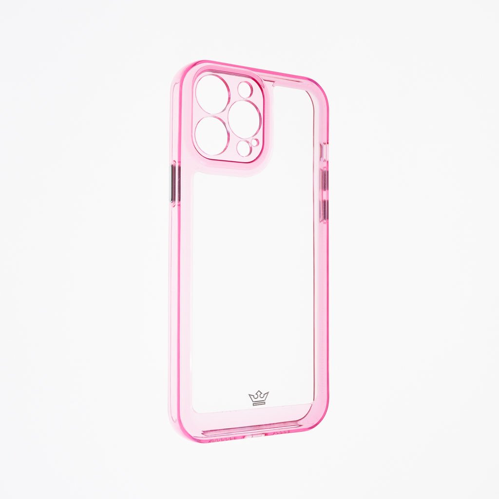 Estuche Transparente El Rey para iPhone 13 Pro Max - Rosado — foto 3