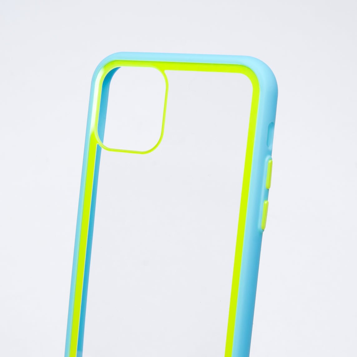 Estuche Transparente El Rey Apple iPhone 11 Pro Color Celeste / Transparente — foto 2