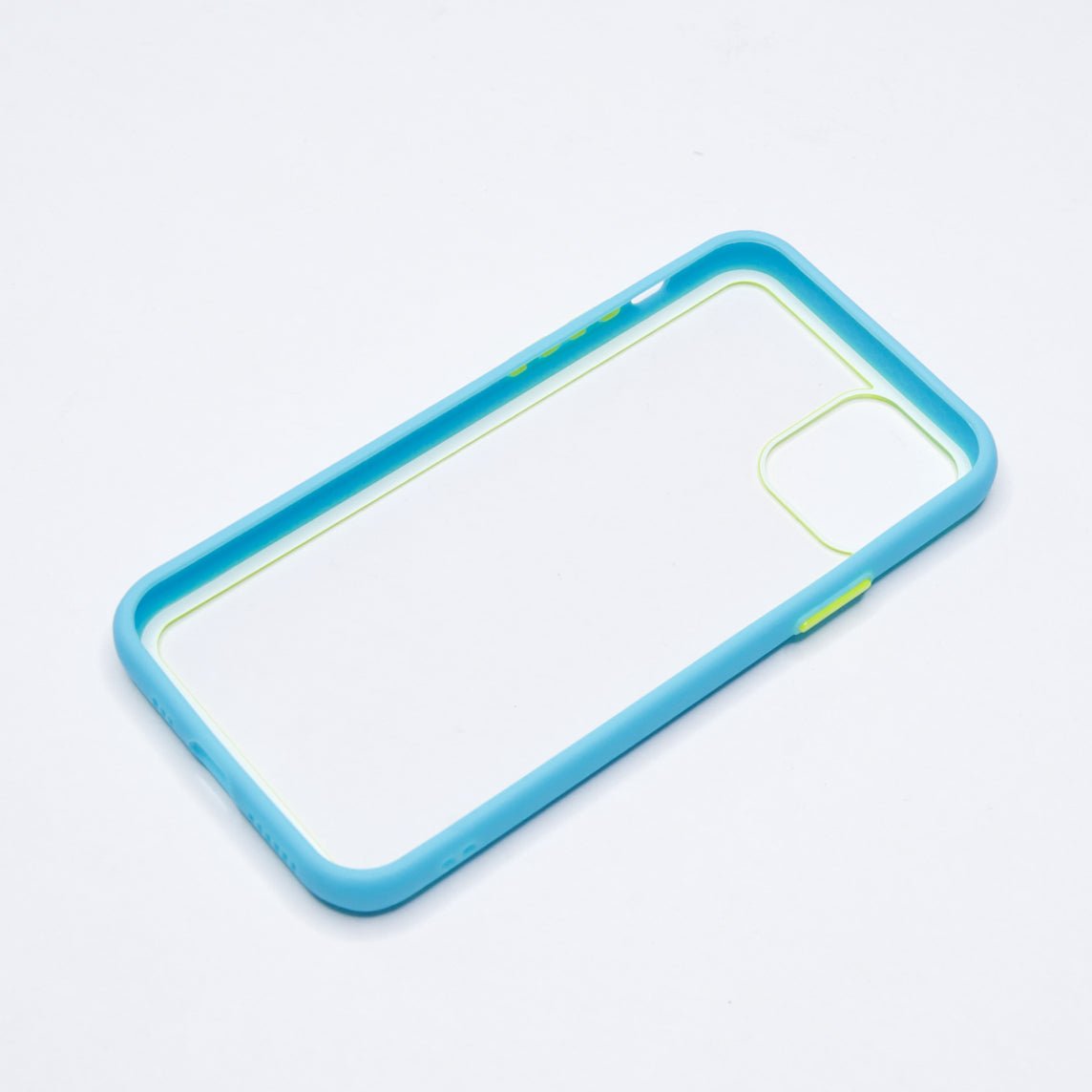 Estuche Transparente El Rey Apple iPhone 11 Pro Color Celeste / Transparente — foto 3