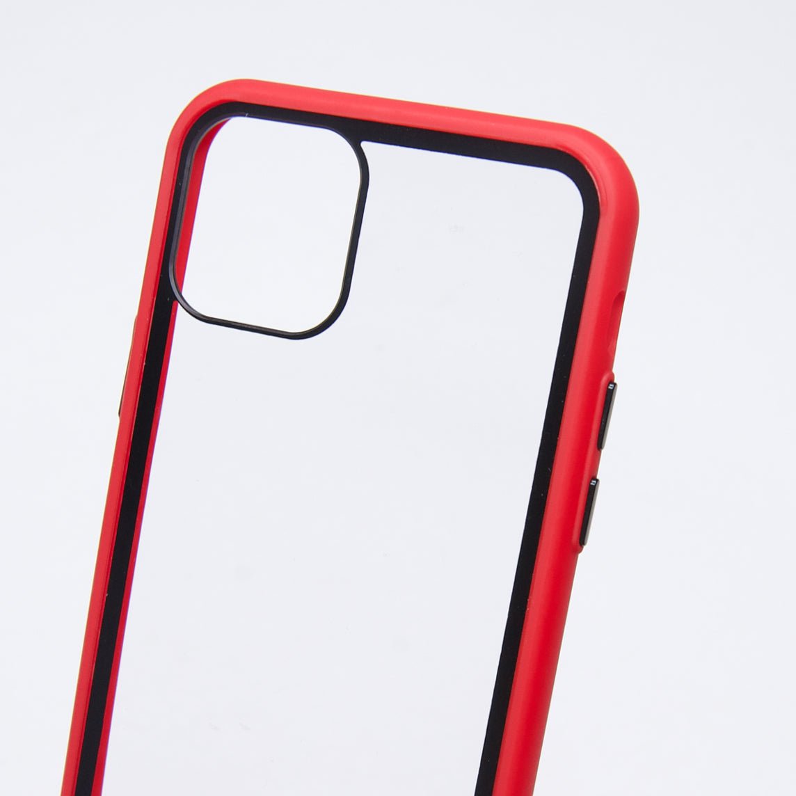 Estuche Transparente El Rey Apple iPhone 11 Pro Color Rojo / Transparente — foto 2