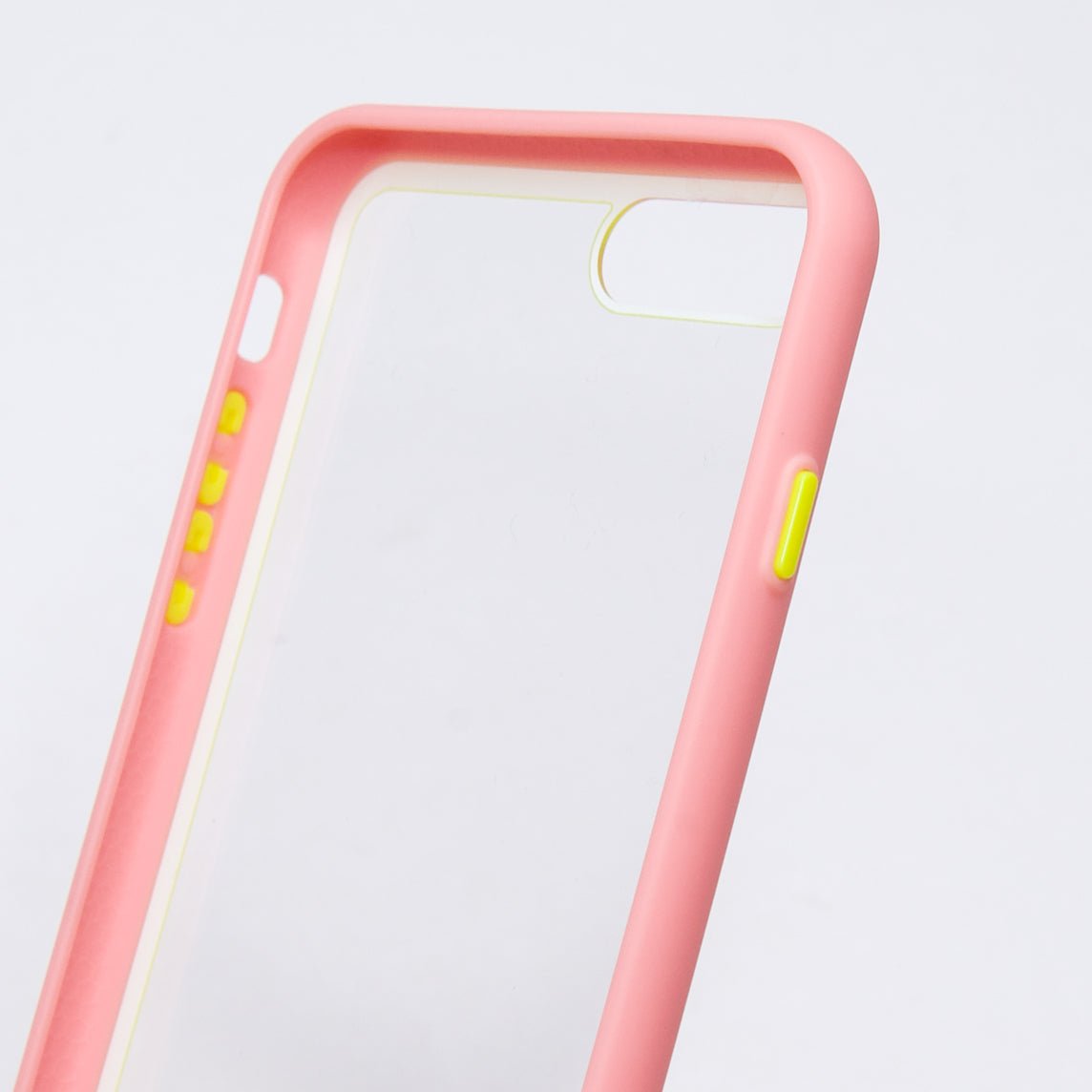Estuche Transparente El Rey Apple iPhone 7 , iPhone 8 Color Rosado / Transparente — foto 2