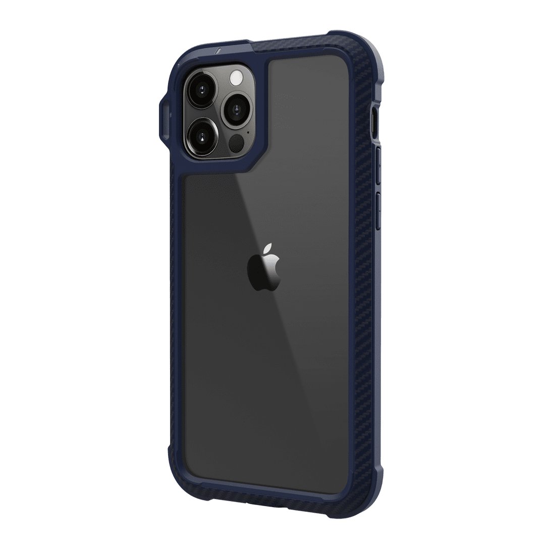 Estuche Clásico SwitchEasy Explorer Protective Apple iPhone 12 Pro Max Color Azul Marino