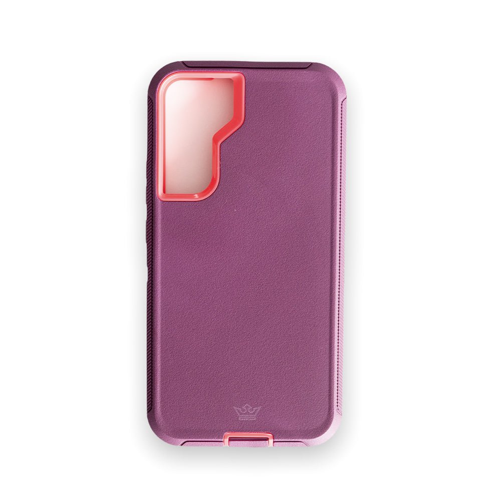 Case el Rey Defender Rojo/Rosado para Samsung S22 Plus — foto 2