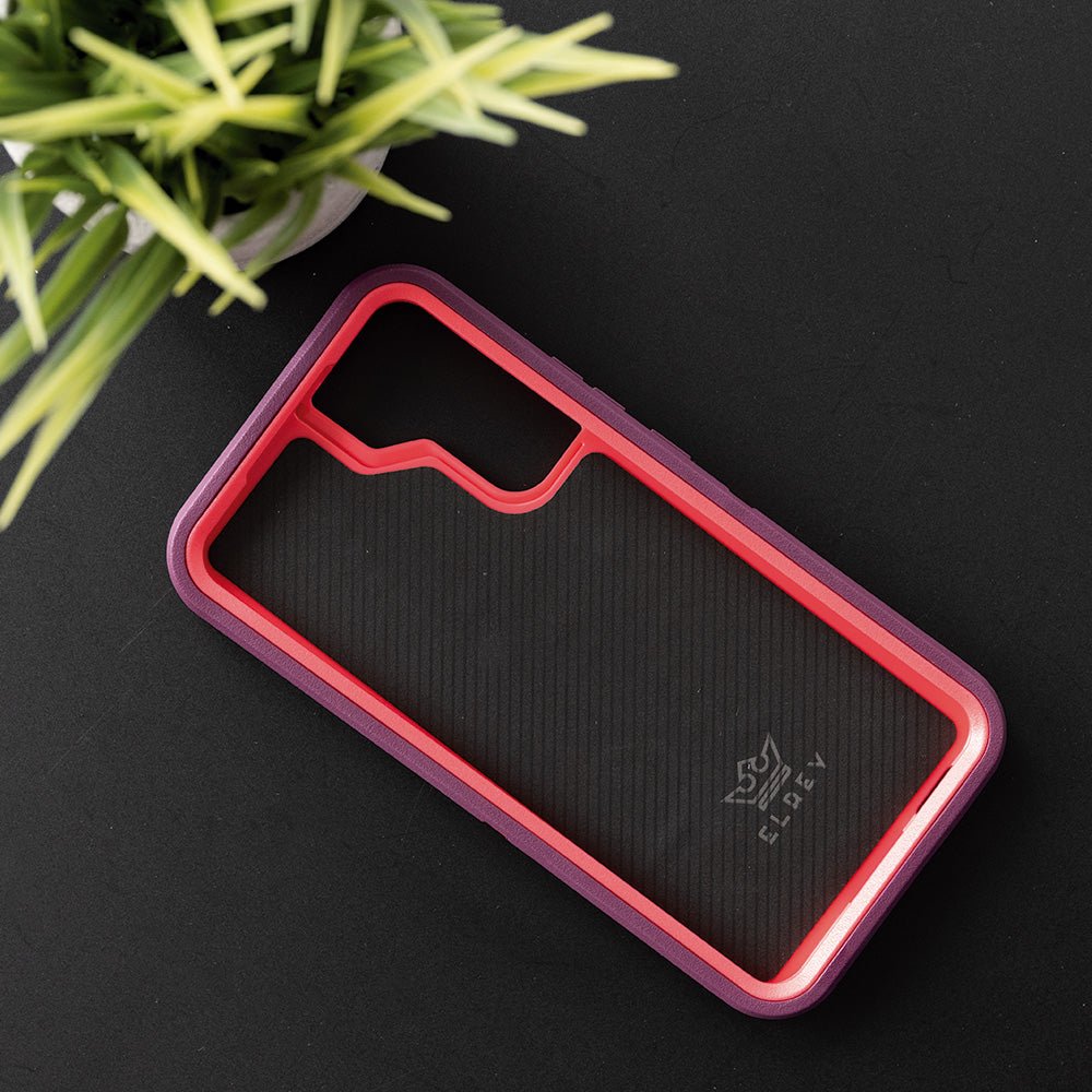 Case el Rey Defender Rojo/Rosado para Samsung S22 Plus — foto 4