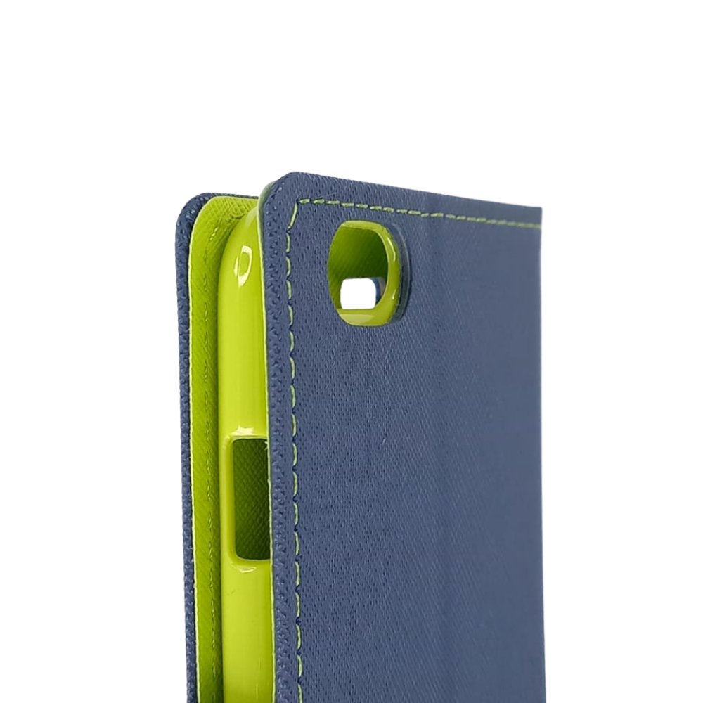 Estuche Carteras Goospery Fancy Diary Apple iPhone 6 Plus Color Azul / Verde — foto 4