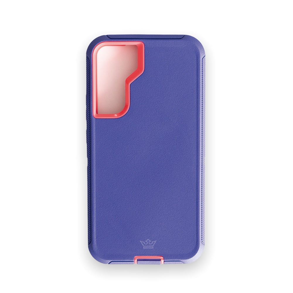 Case El Rey Defender | Samsung S22 Plus | Morado/rosado