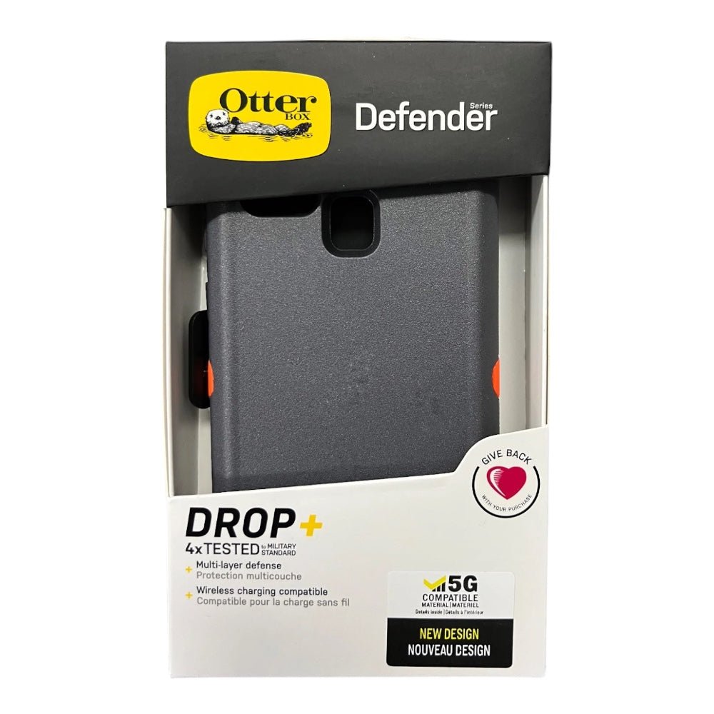 Case OtterBox Defender Samsung A21s Gris/Naranja