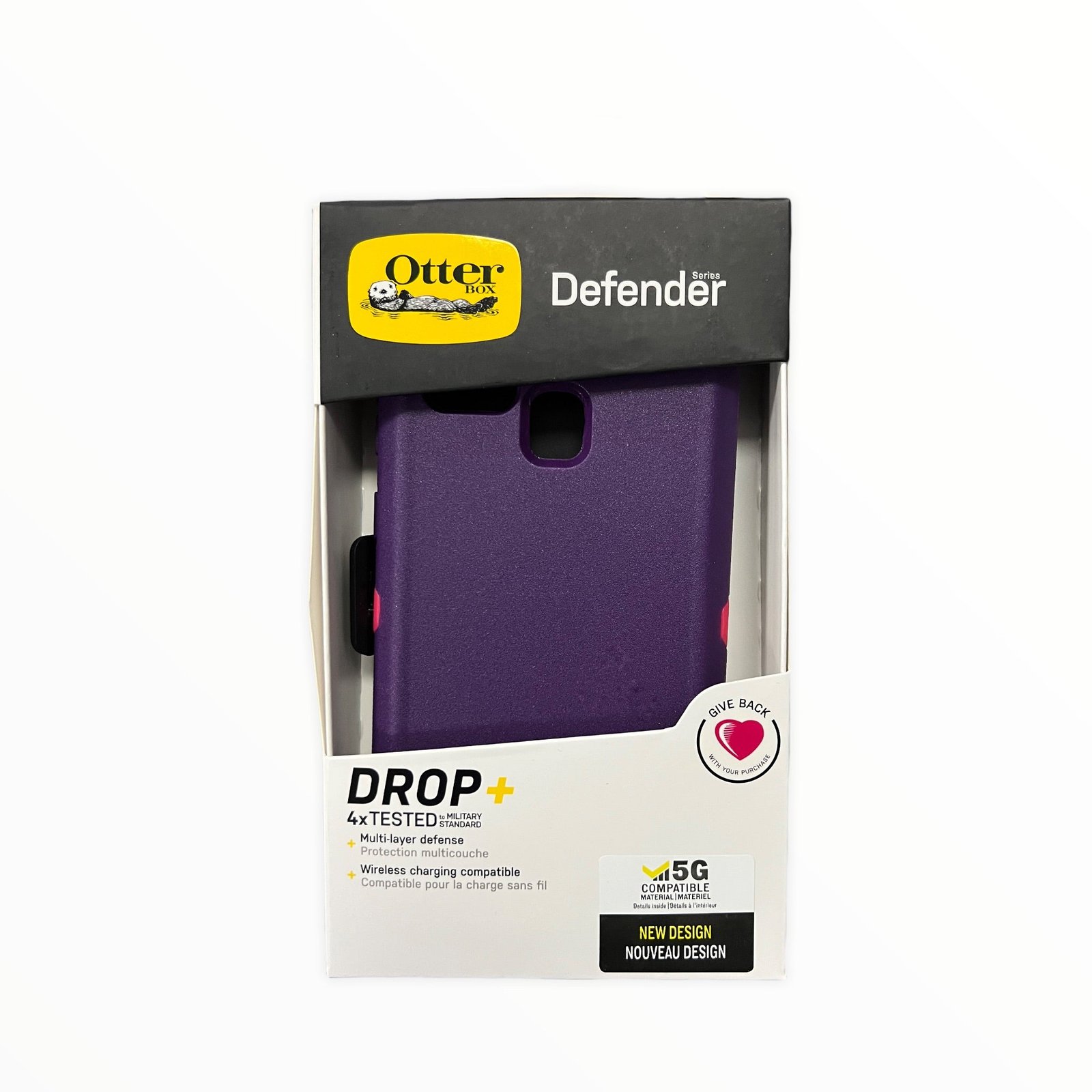 Case OtterBox Defender Samsung A21s - Morado/Rosado — foto 3