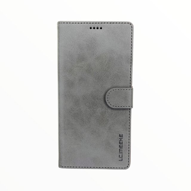Estuche Carteras LC Imeeke Folio Libreta con Porta Tarjeta Samsung A41 Color Gris — foto 2