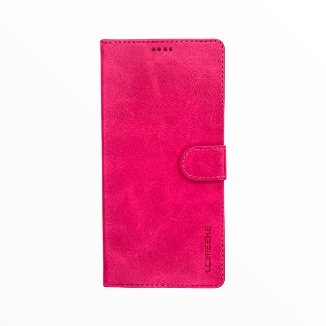 Estuche Carteras LC Imeeke Folio Libreta con Porta Tarjeta Apple iPhone 12 Mini Color Rosado