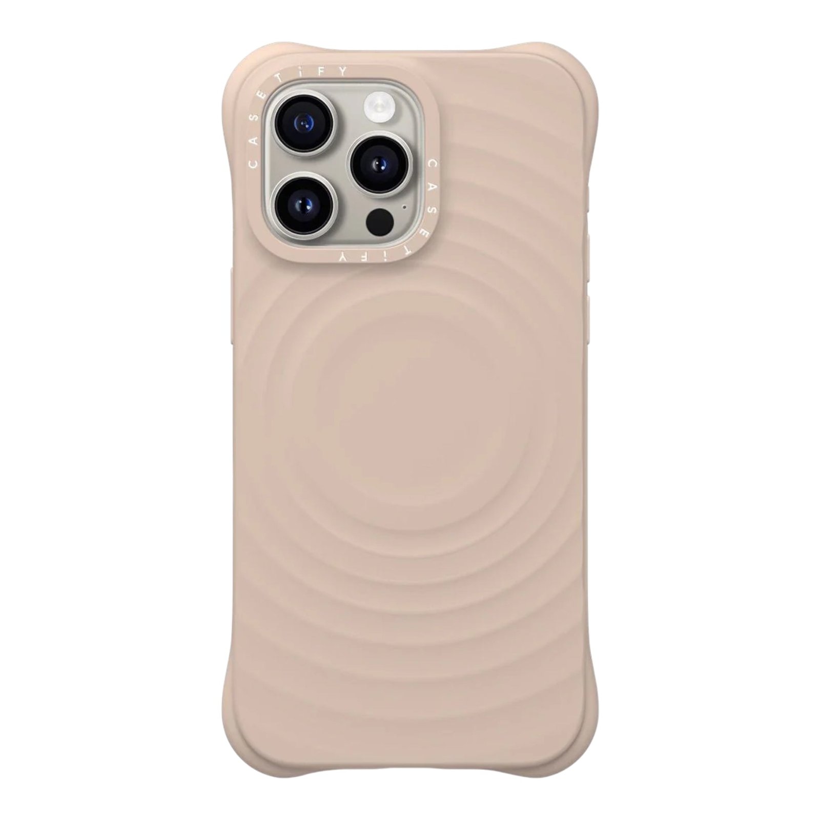 Case CASETiFY Ripple iPhone 15 Pro Max Brown