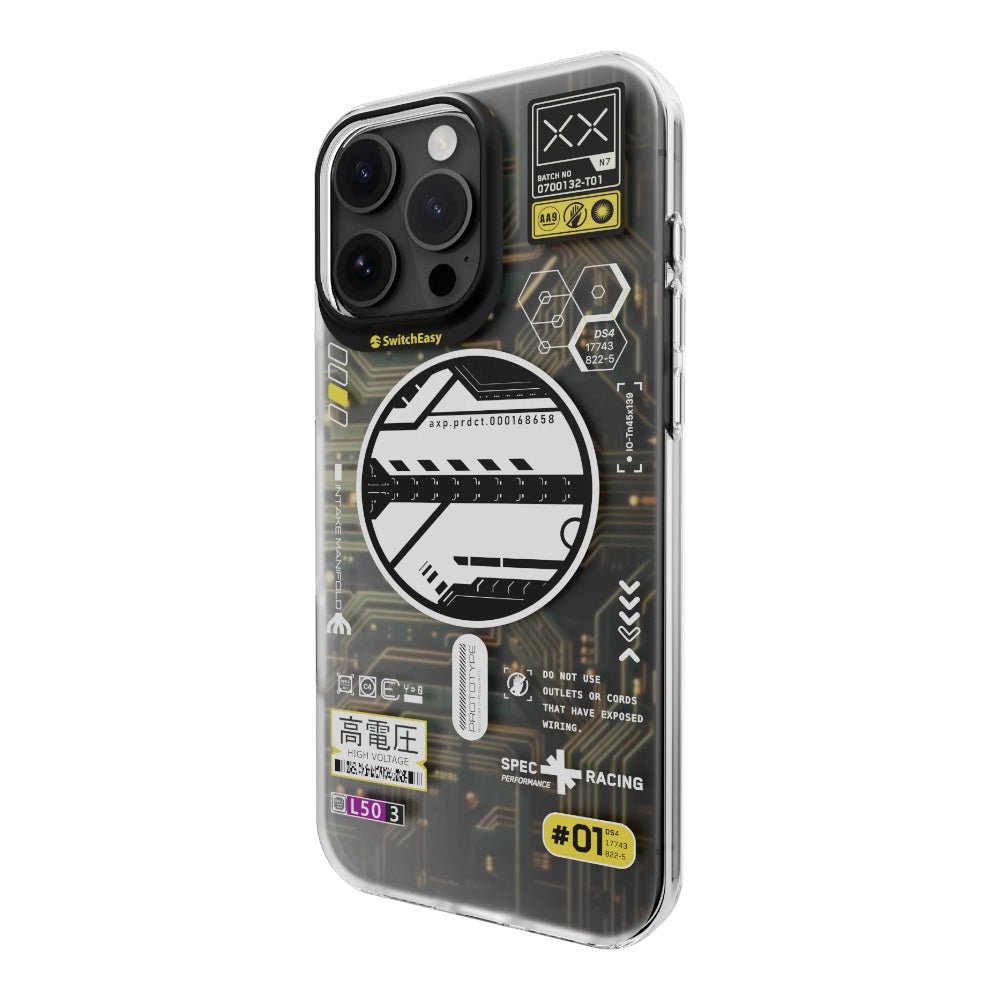 Estuche SwitchEasy Skin iPhone 16 Pro Max Artist M 3d Patterned Shockproof Case For 2024 iPhone 3 Lenses Large Cyber Color Multicolor — foto 2