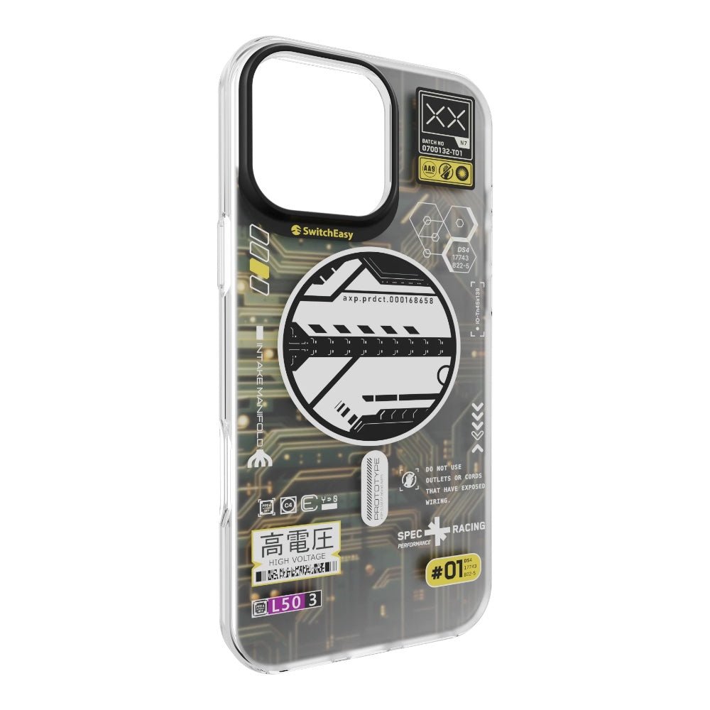 Estuche SwitchEasy Skin iPhone 16 Pro Max Artist M 3d Patterned Shockproof Case For 2024 iPhone 3 Lenses Large Cyber Color Multicolor — foto 3