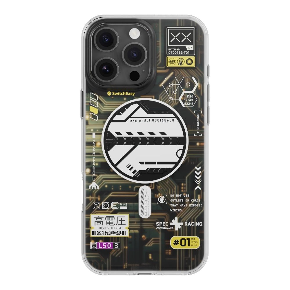Estuche SwitchEasy Skin iPhone 16 Pro Max Artist M 3d Patterned Shockproof Case For 2024 iPhone 3 Lenses Large Cyber Color Multicolor