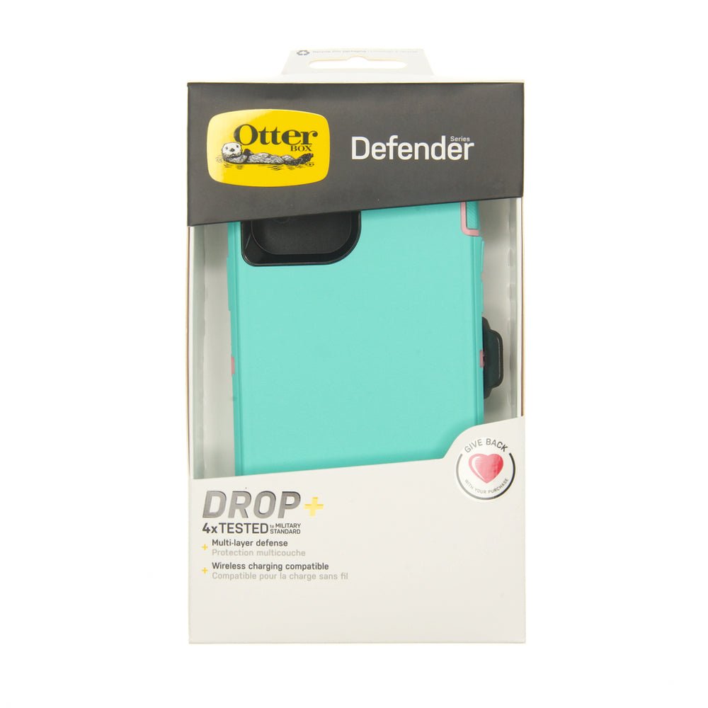 Case OtterBox Defender | iPhone 12 Pro Max | Turquesa / Rosado