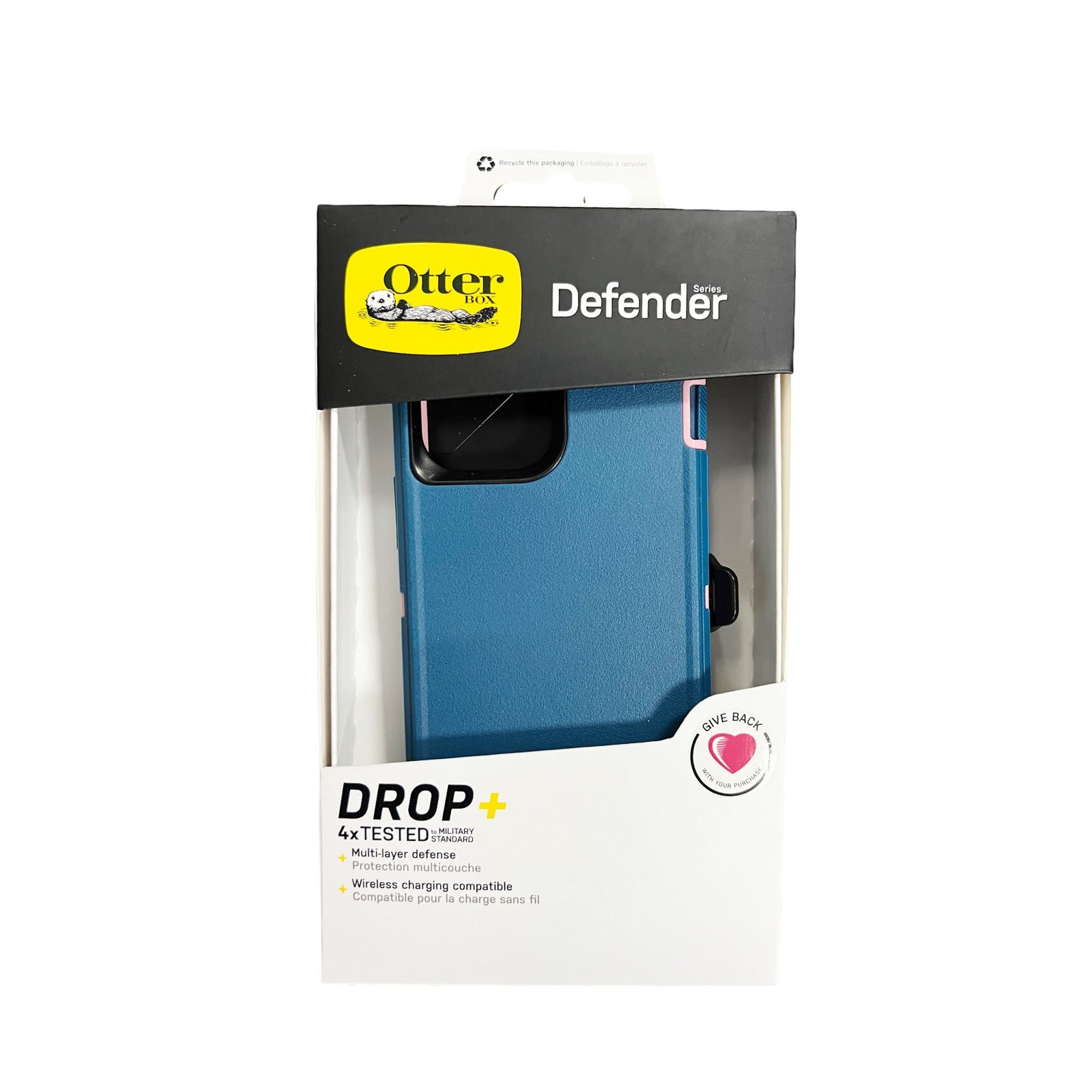 Case OtterBox Defender | iPhone 13 | Turquesa / Rosado — foto 3