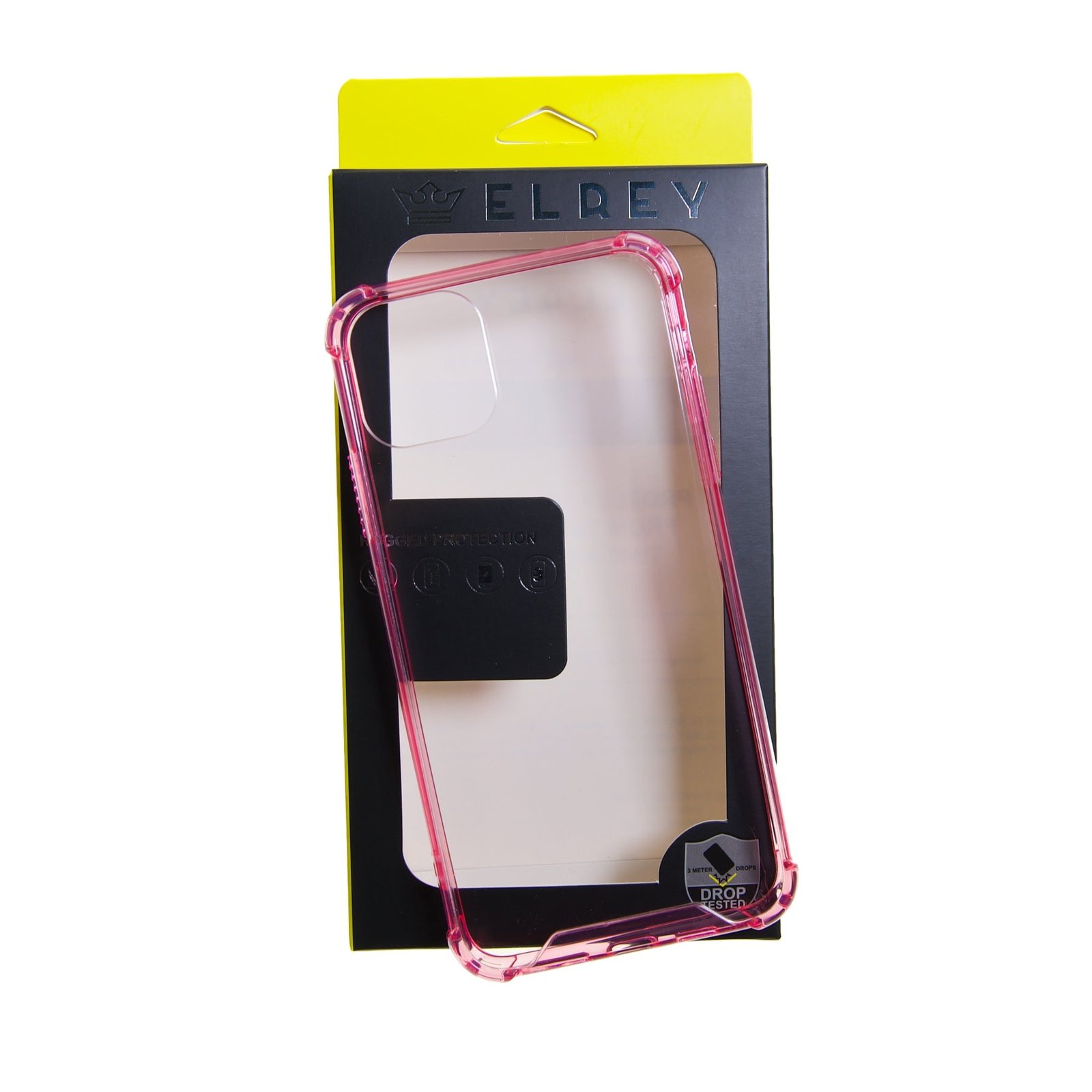 Estuche Protección El Rey Hard Case Reforzado Apple iPhone 11 Pro Color Rosado