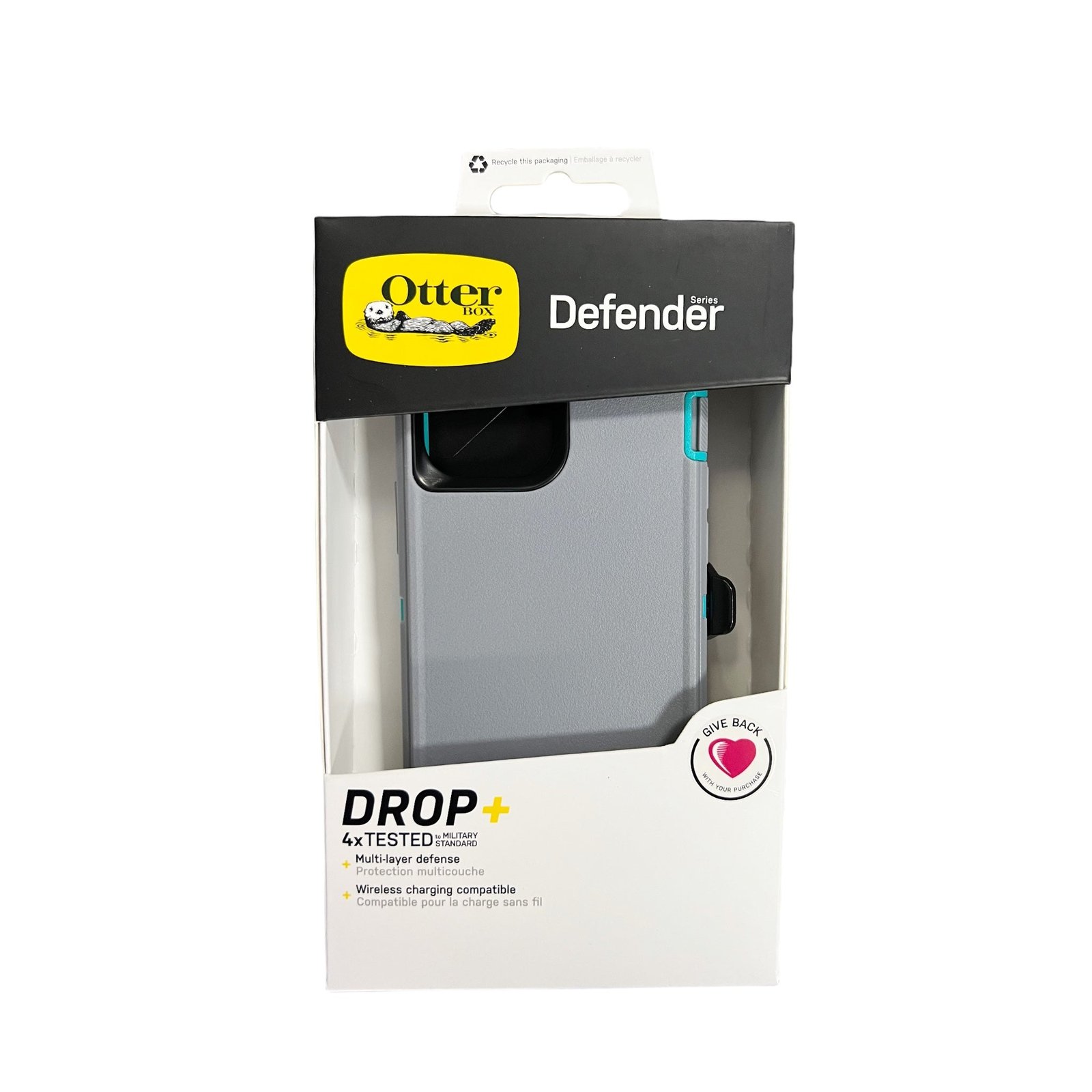 Case OtterBox Defender | iPhone 13 Pro | Gris / Turquesa — foto 3