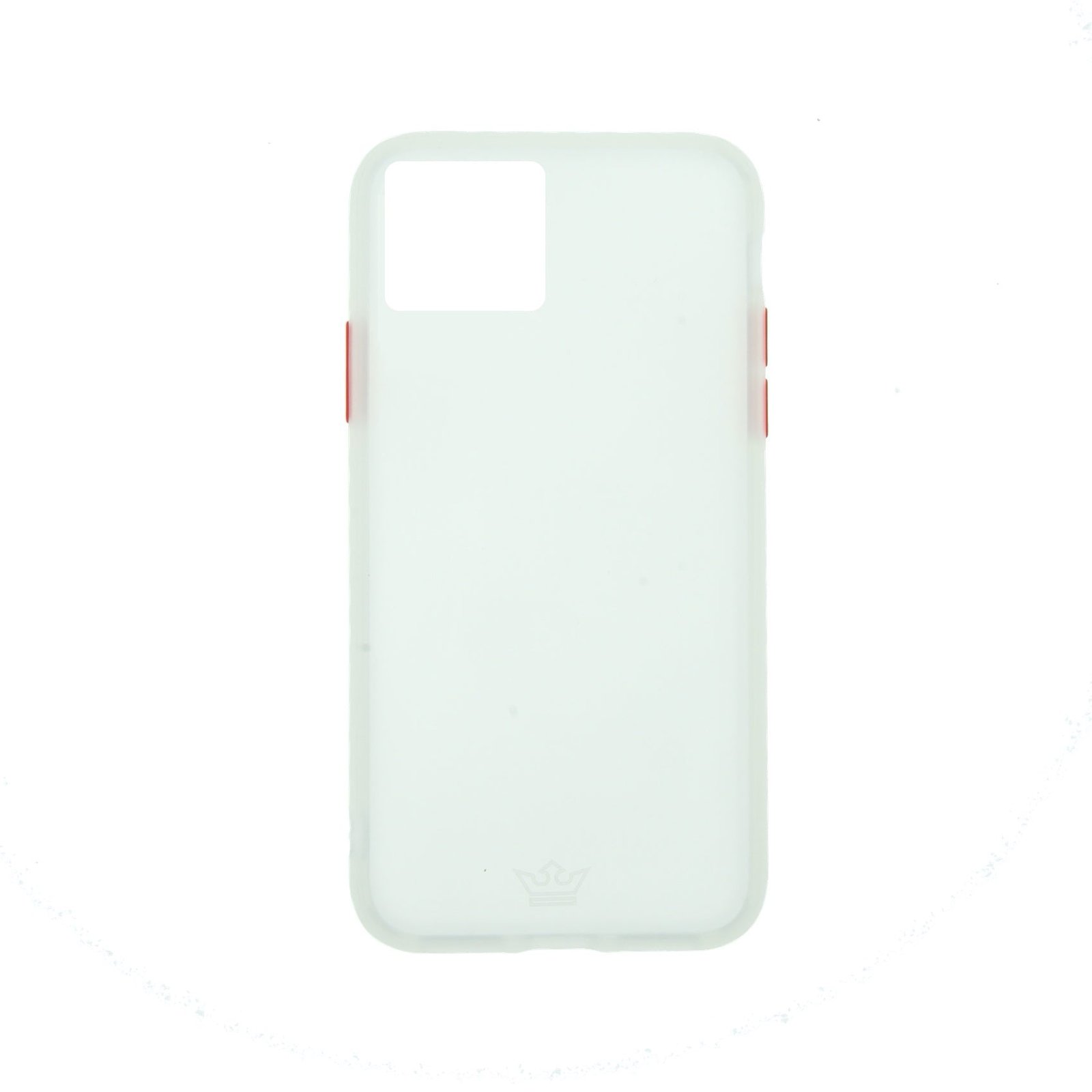 Estuche Protección El Rey Hard Case Marco Apple iPhone 11 Pro Color Blanco / Transparente