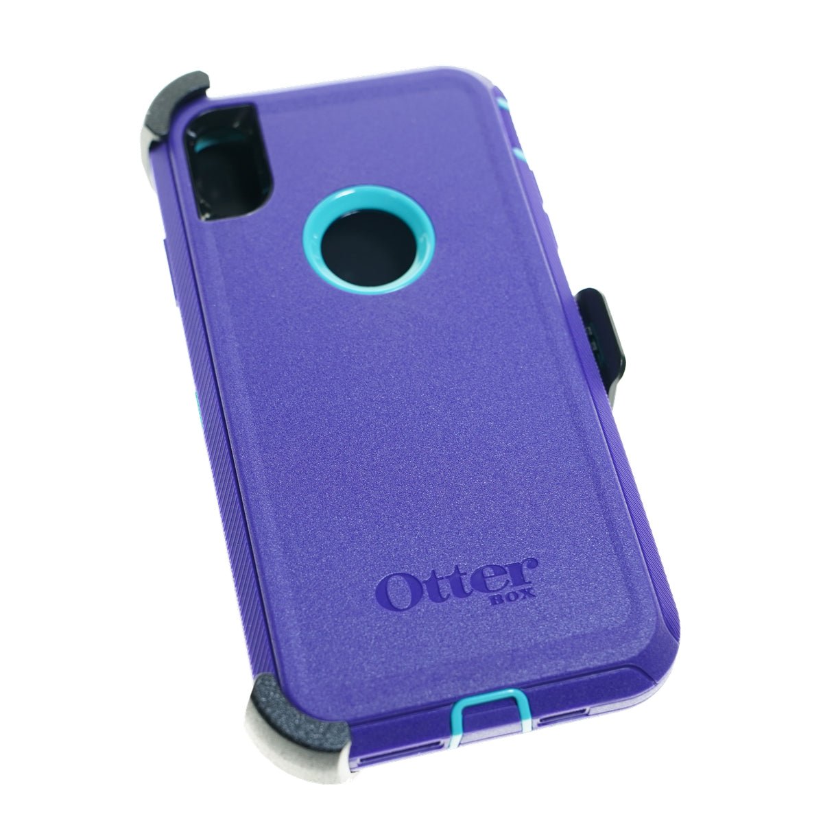 Case OtterBox Defender Morado/Turquesa para iPhone XS Max — foto 3