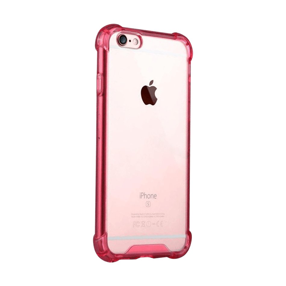 Estuche Protección El Rey Hard Case Reforzado Apple iPhone 6 Plus Color Rosado