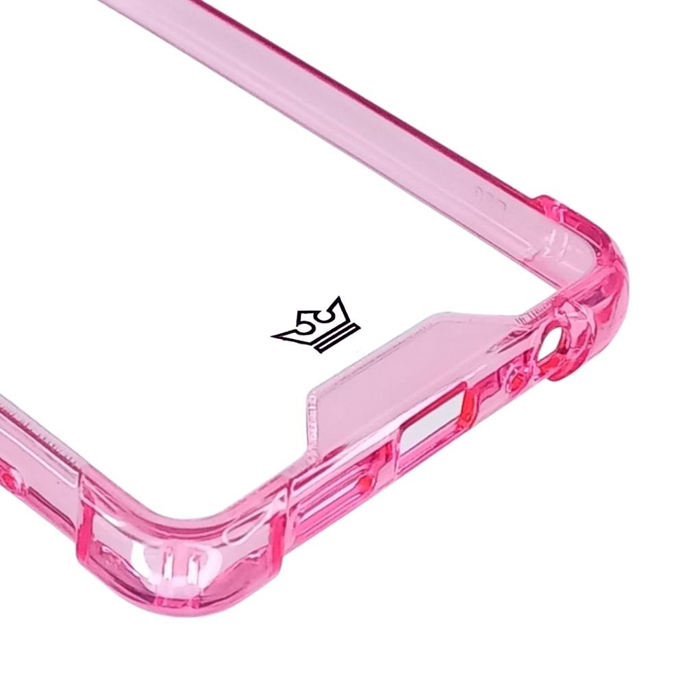 Estuche Protección El Rey Hard Case Reforzado Huawei P30 Color Rosado — foto 2