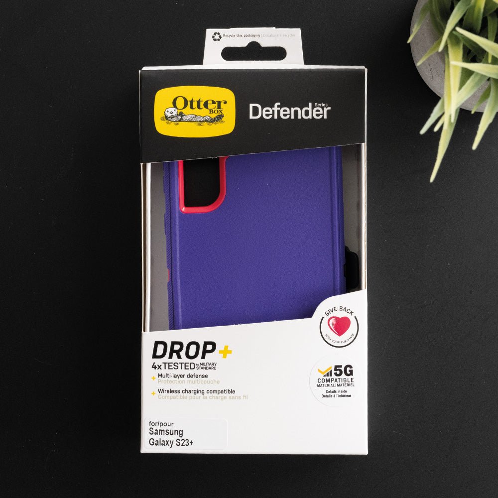 Case OtterBox Defender | Galaxy S23 Plus | Morado / Rosado — foto 3
