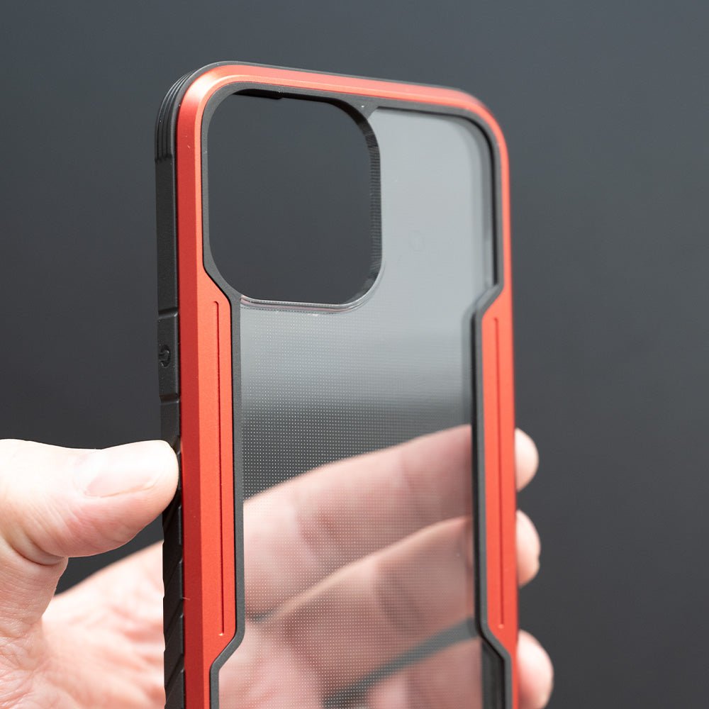 Estuche Protección El Rey Defense para iPhone 12 - Rojo — foto 2