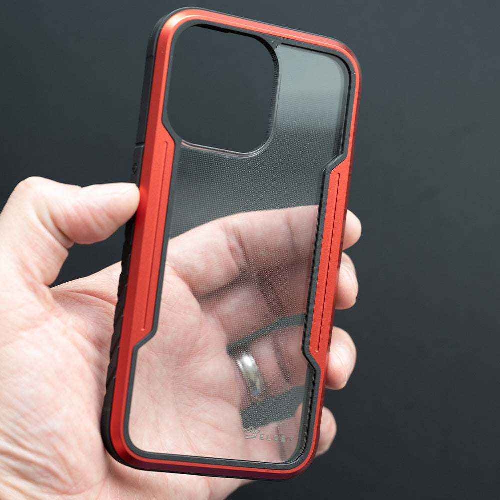 Estuche Protección El Rey Defense para iPhone 12 - Rojo — foto 8