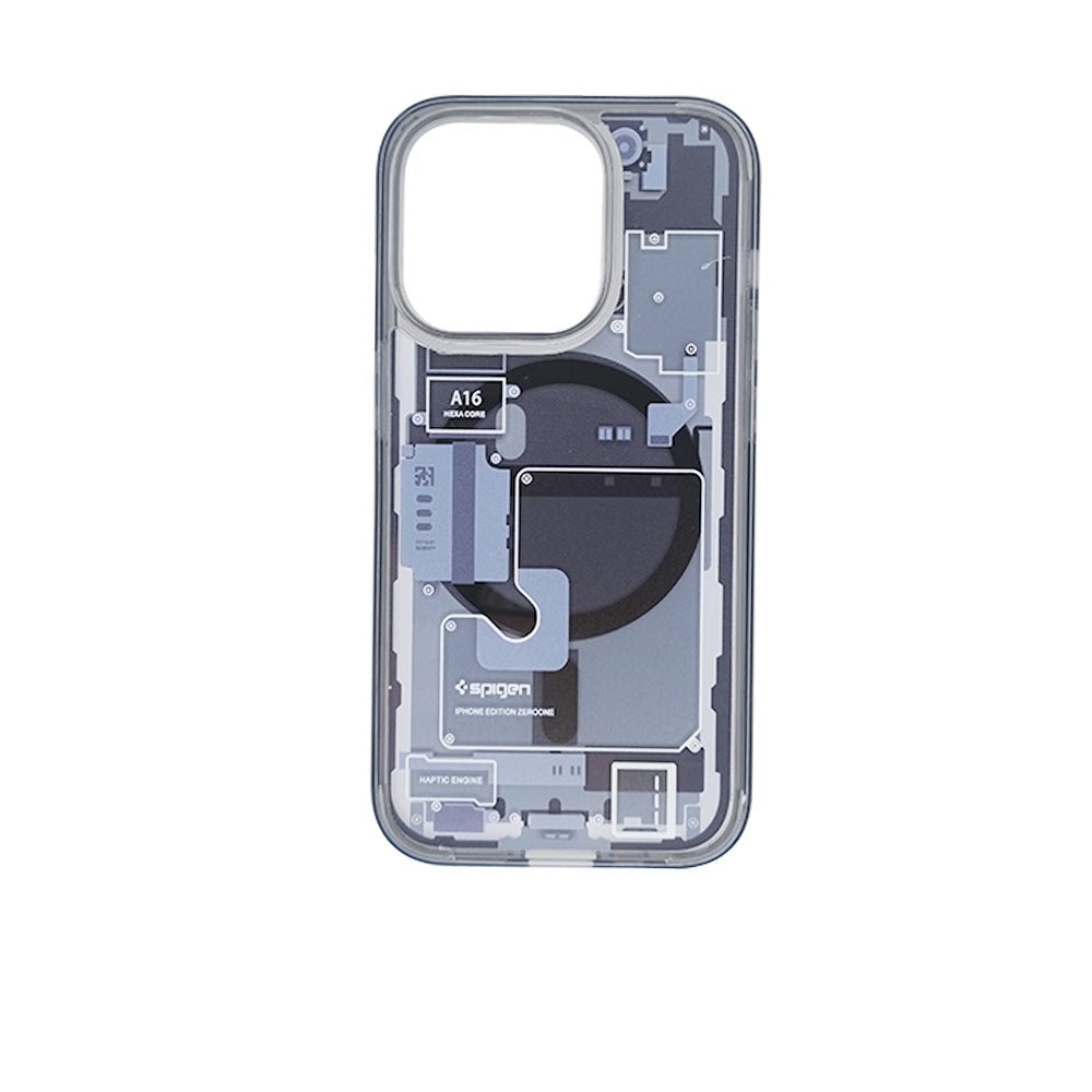 Estuche Spigen Hybrid iPhone 14 Pro Ultra Zero One - Negro