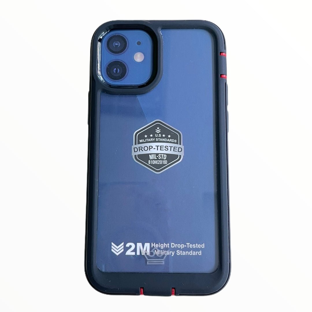 Estuche Protección El Rey Warrior a Prueba de Impactos Apple iPhone 12 Pro Max Color Negro