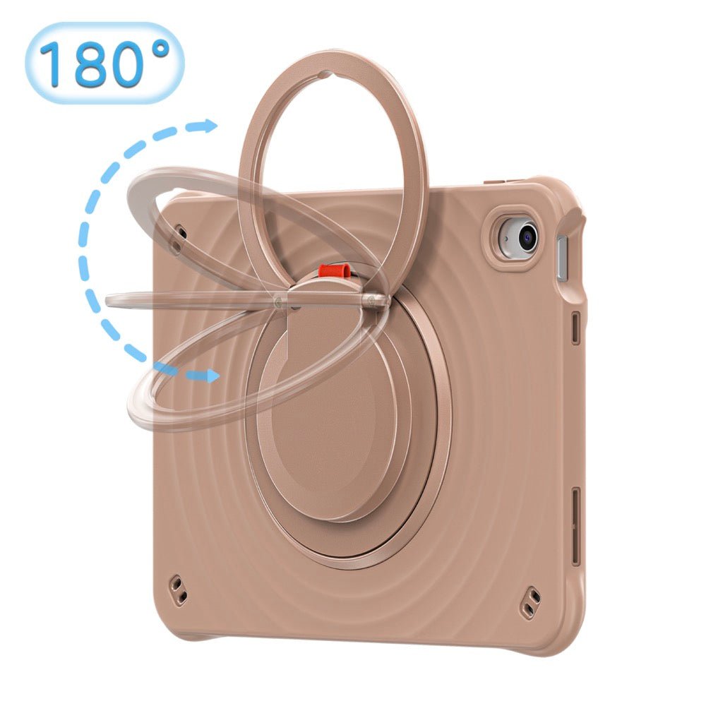 Estuche Chief Engineer B Series Modelo iPad 10 Th Color Cafe con Strap — foto 4