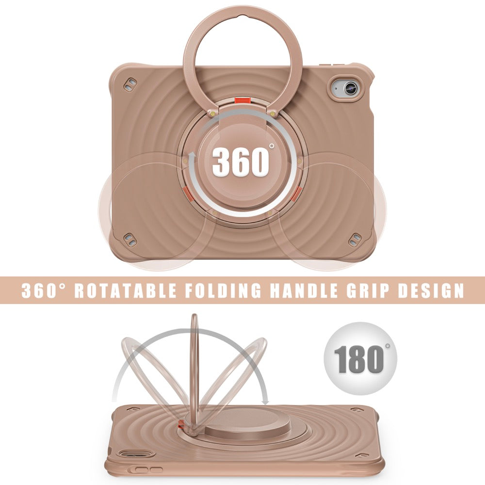 Estuche Chief Engineer B Series Modelo iPad 10 Th Color Cafe con Strap — foto 5