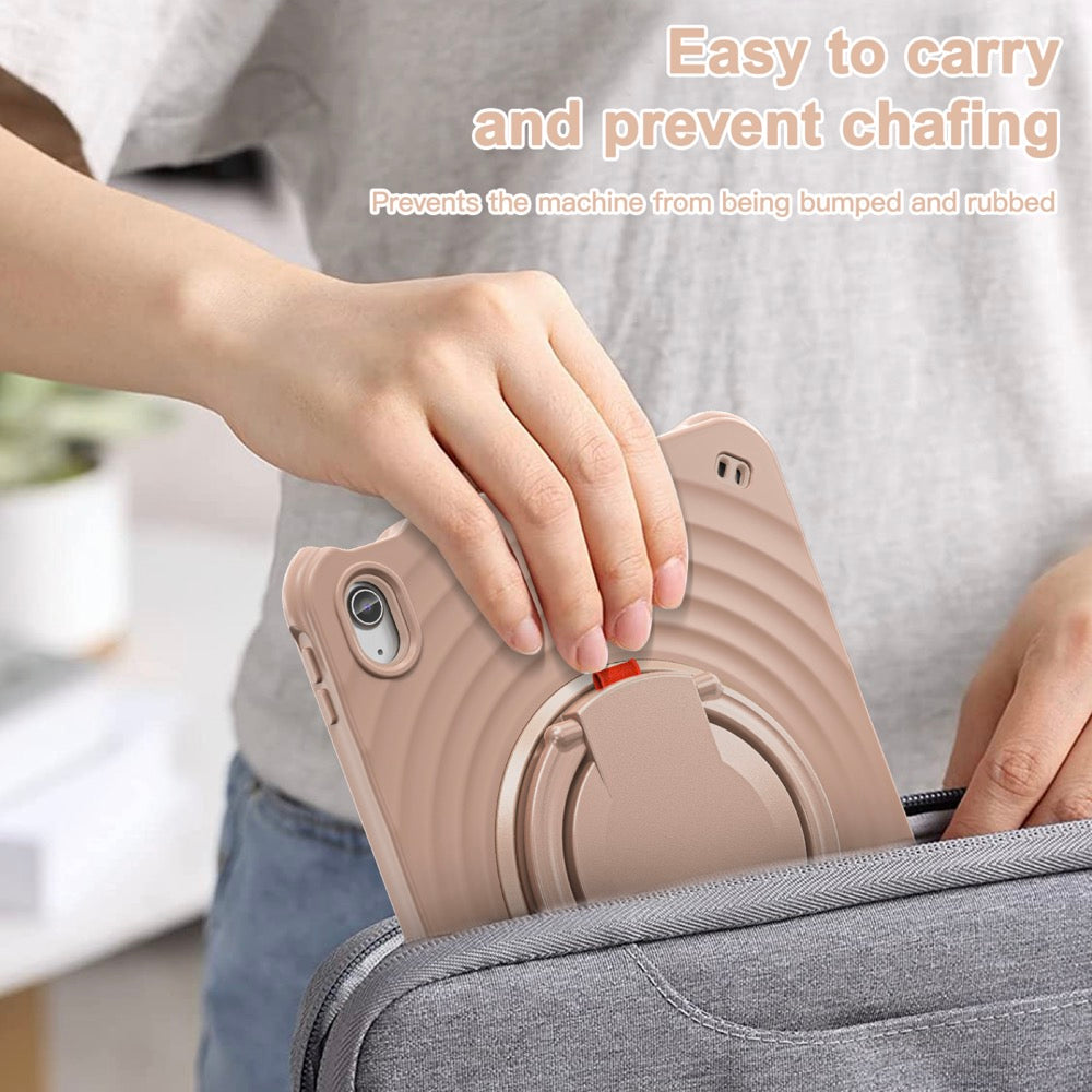 Estuche Chief Engineer B Series Modelo iPad 10 Th Color Cafe con Strap — foto 7