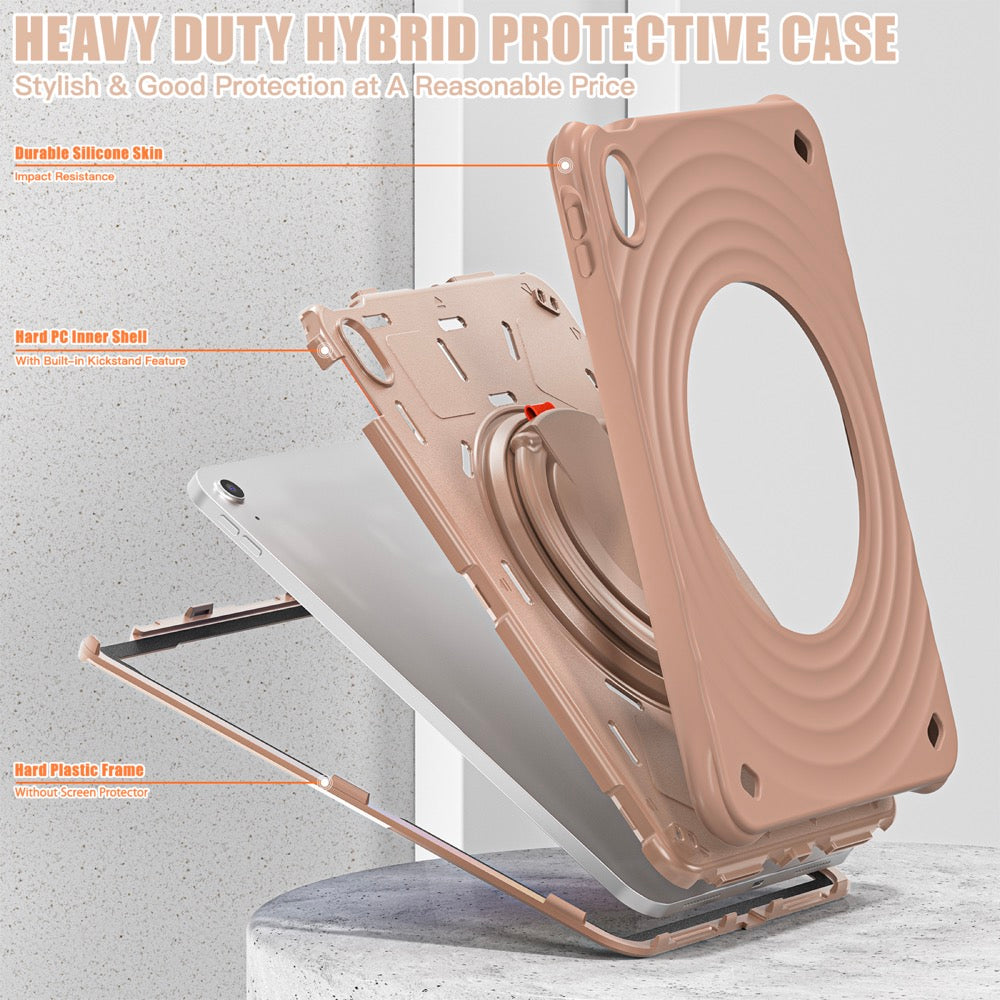 Estuche Chief Engineer B Series Modelo iPad 10 Th Color Cafe con Strap — foto 8
