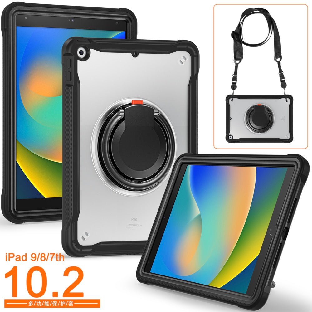 Estuche Popeye B Series Modelo iPad 10.2 Color Transparente sin Strap — foto 3
