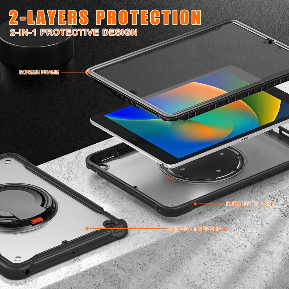 Estuche Popeye B Series Modelo iPad 10.2 Color Transparente sin Strap — foto 5