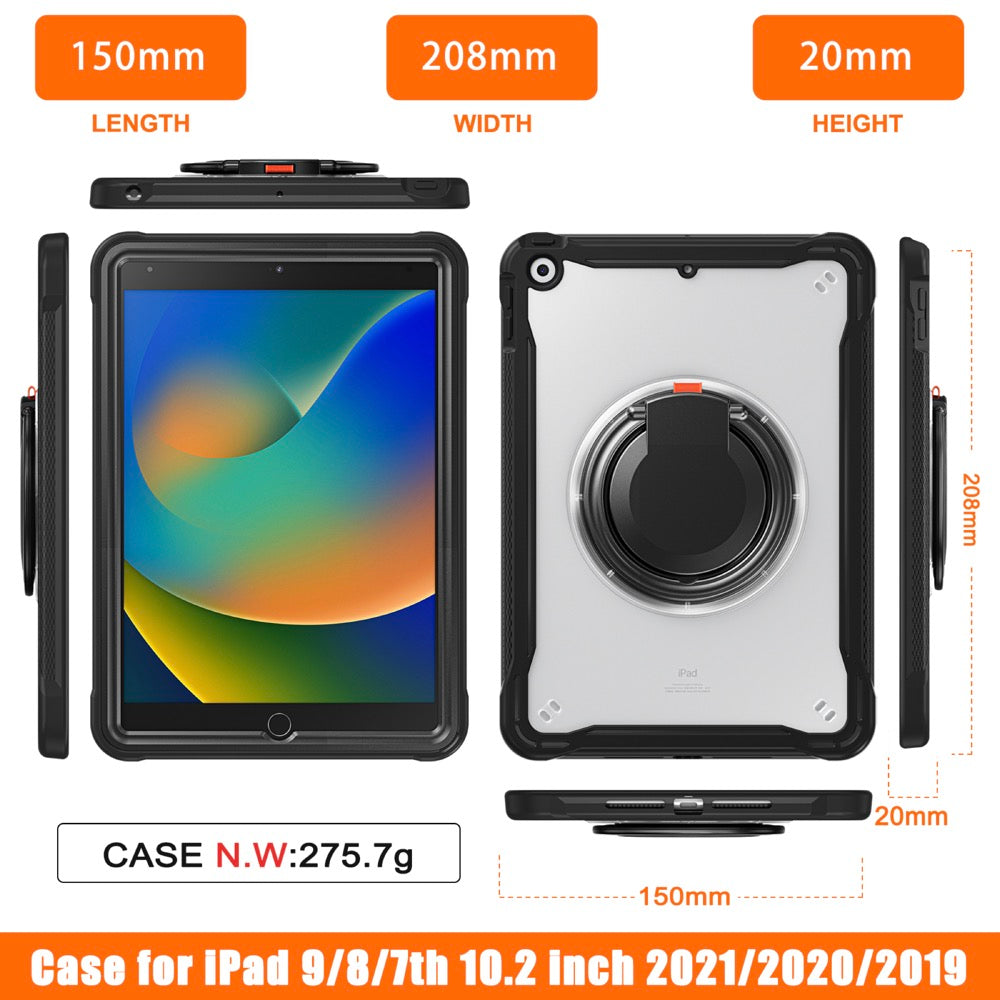 Estuche Popeye B Series Modelo iPad 10.2 Color Transparente sin Strap — foto 7