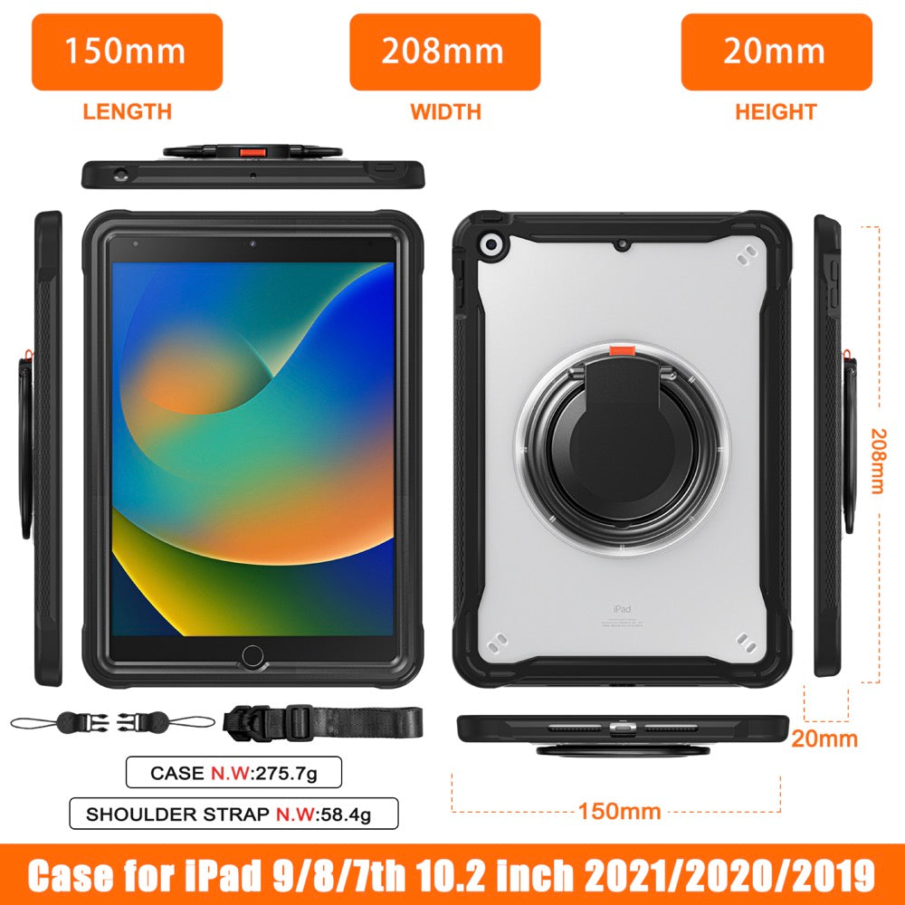 Estuche Popeye B Series Modelo iPad 10.2 Color Transparente sin Strap — foto 8