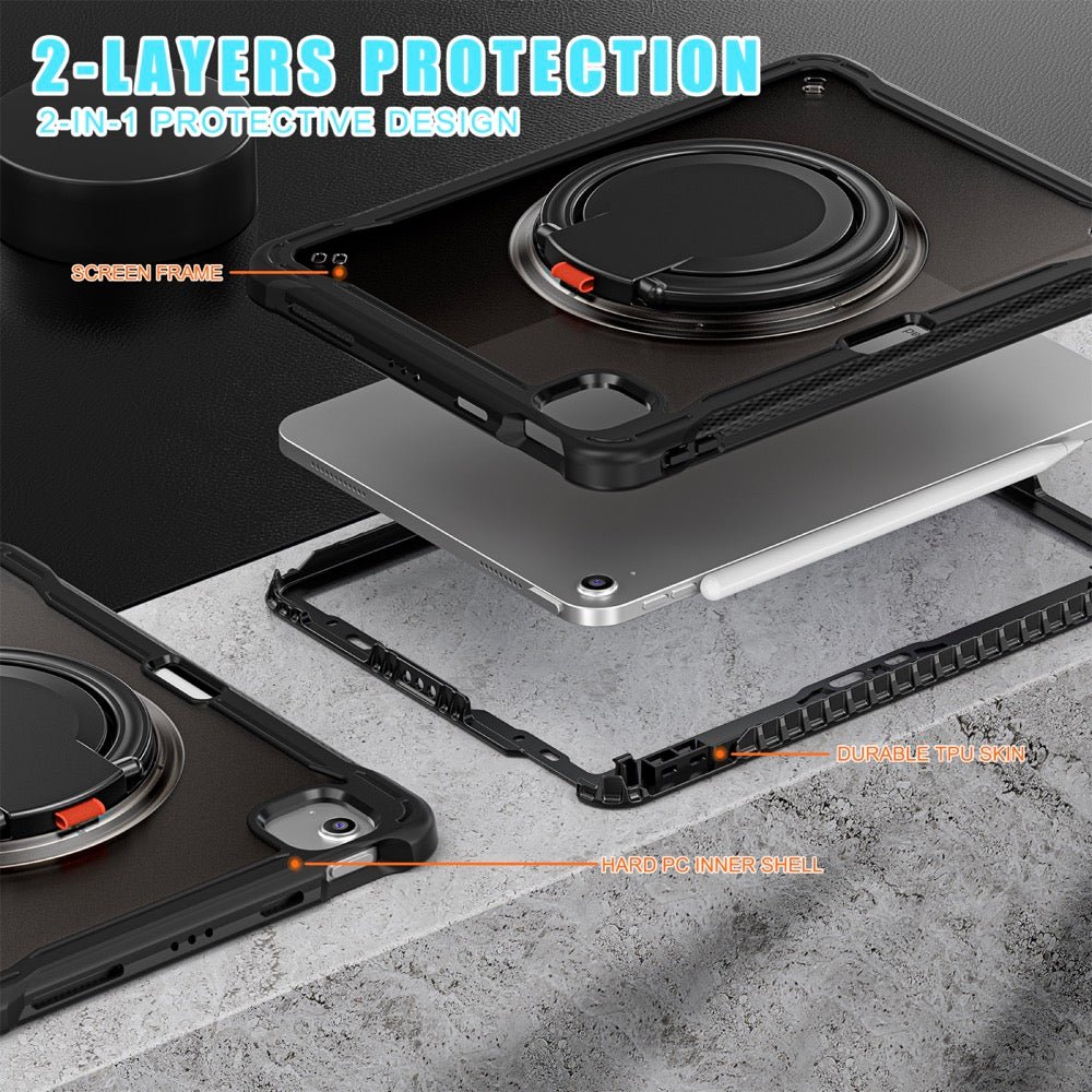 Estuche Popeye B Series Modelo iPad Air 11 2024 Color Negro sin Strap — foto 3