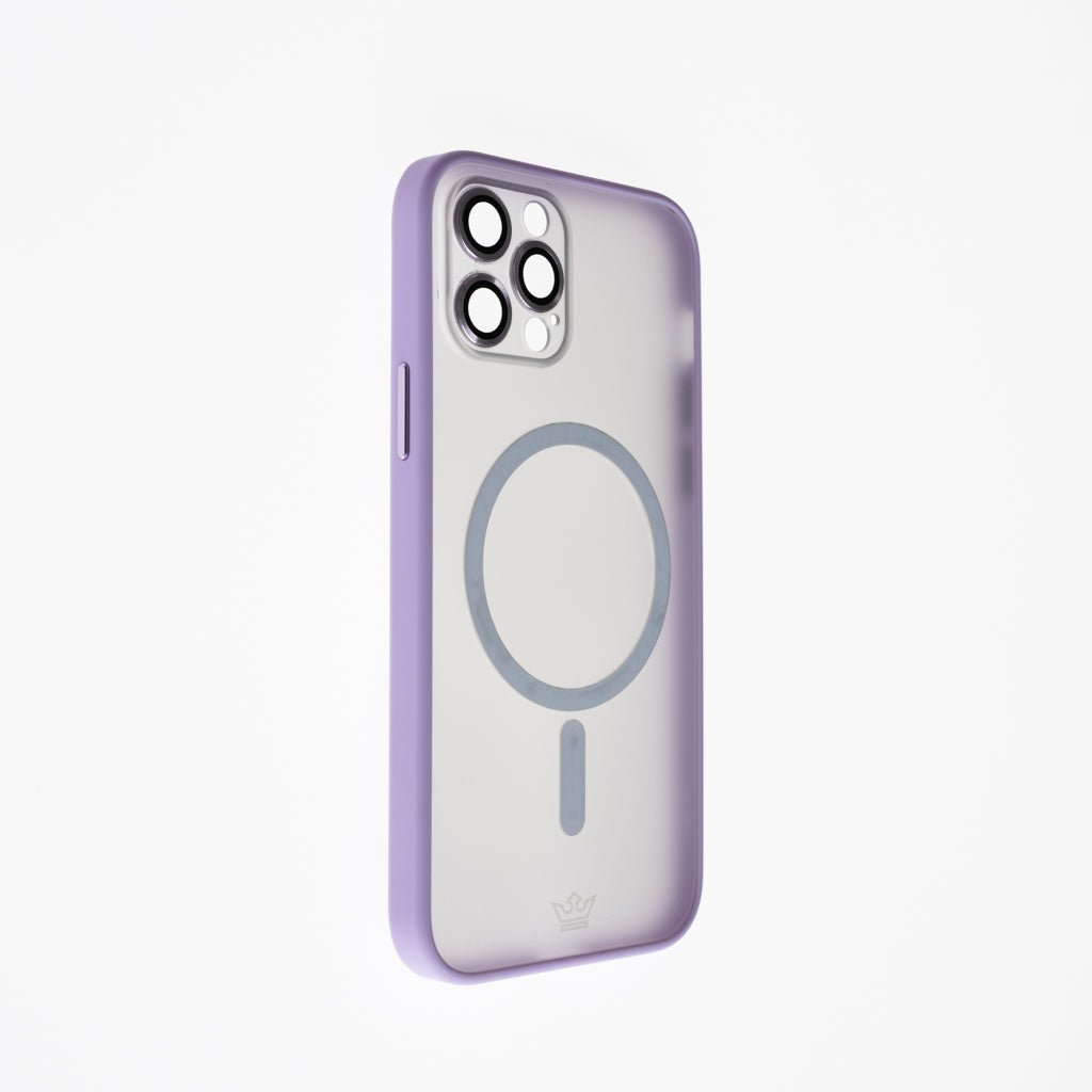 Estuche Vidrio Templado El Rey MagSafe - iPhone 12 Pro Max Morado — foto 4