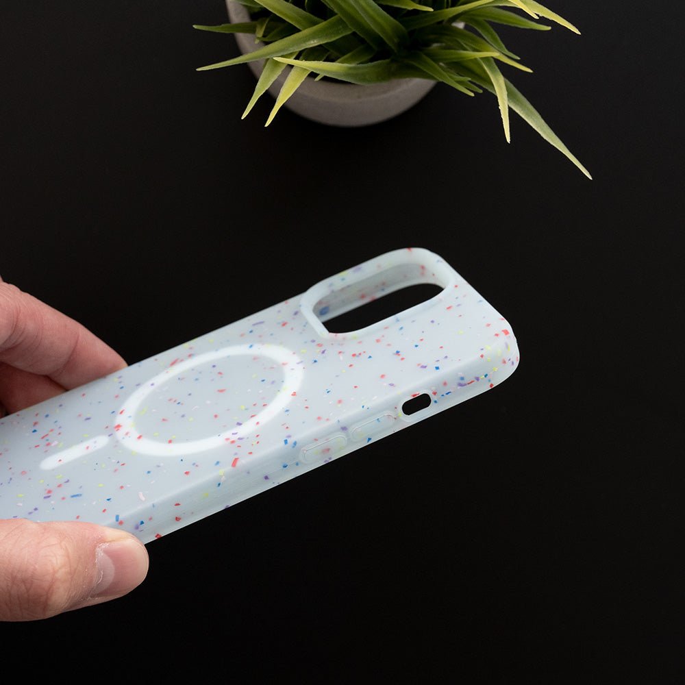 Estuche MagSafe El Rey para iPhone 12 Pro Max - Celeste — foto 4