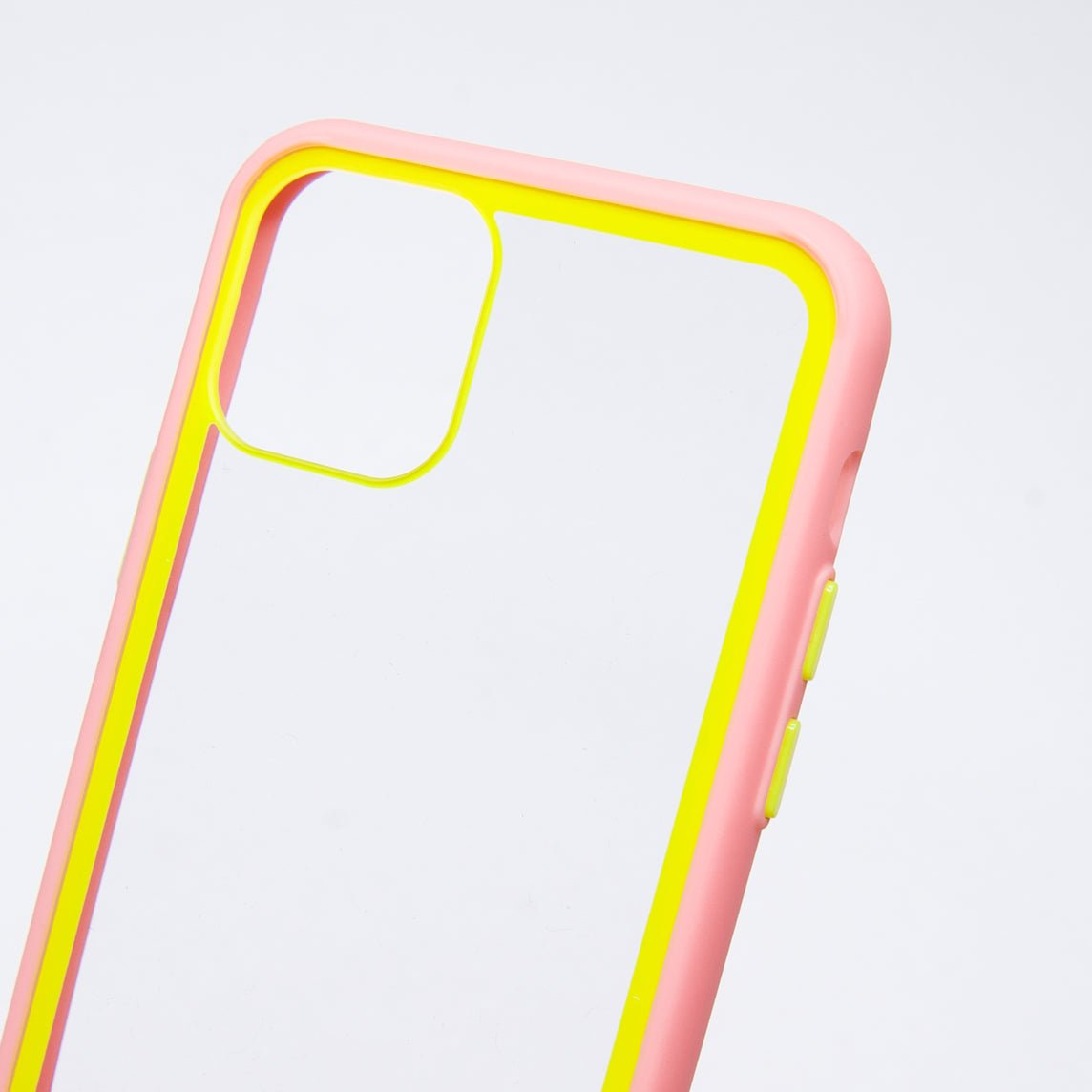 Estuche Transparente El Rey Apple iPhone 11 Pro Max Color Rosado / Transparente — foto 3