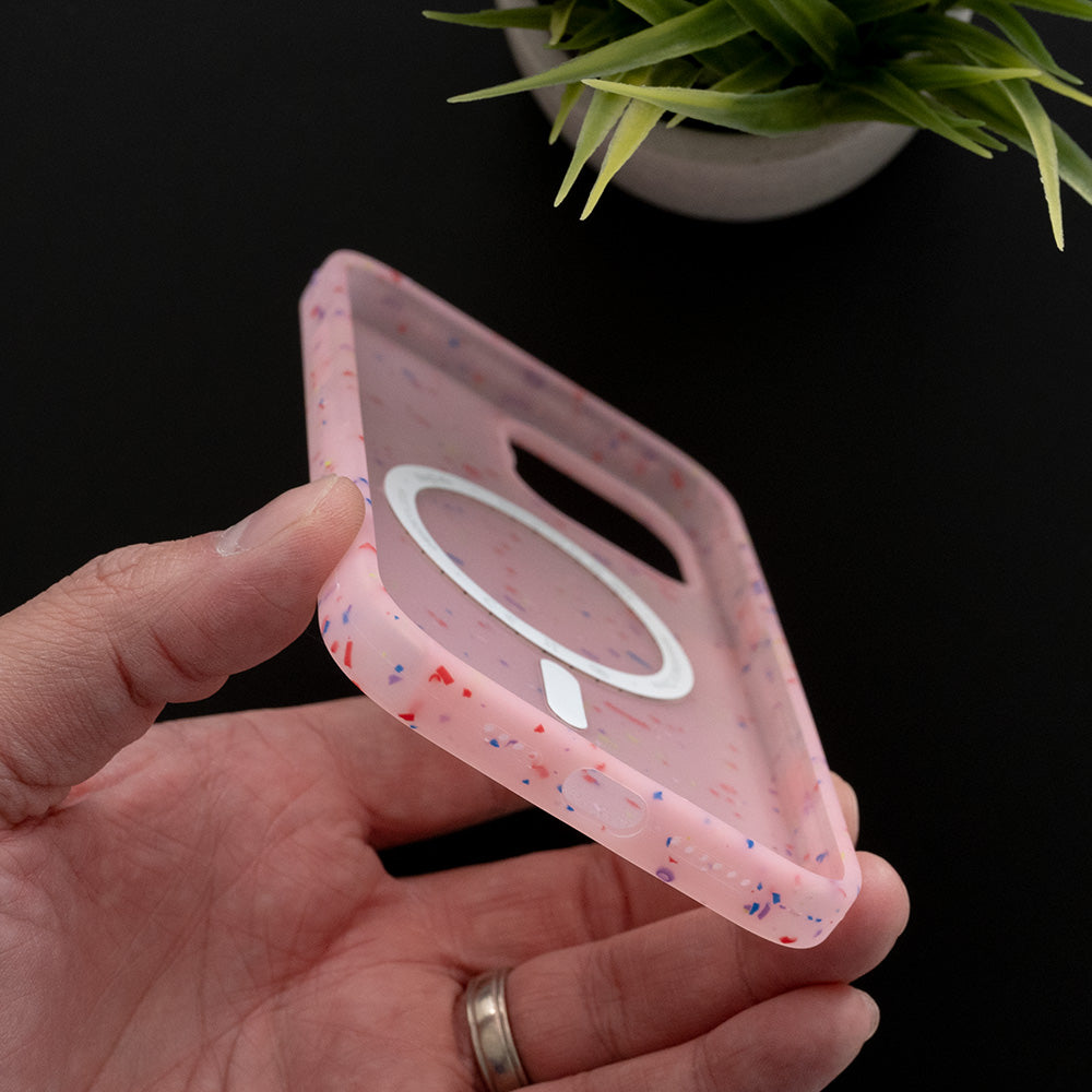 Estuche MagSafe El Rey MagSafe Core Apple iPhone 12 Pro Max Color Rosado — foto 5