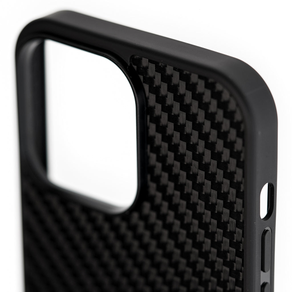 Estuche MagSafe El Rey MagSafe con TPU Apple iPhone 13 Color Fibra Carbon Negro — foto 6