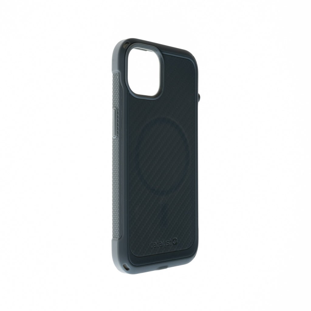 Estuche Clásico Catalyst Vibe Case Fibra de Carbon con MagSafe Apple iPhone 13 Color Gris — foto 3